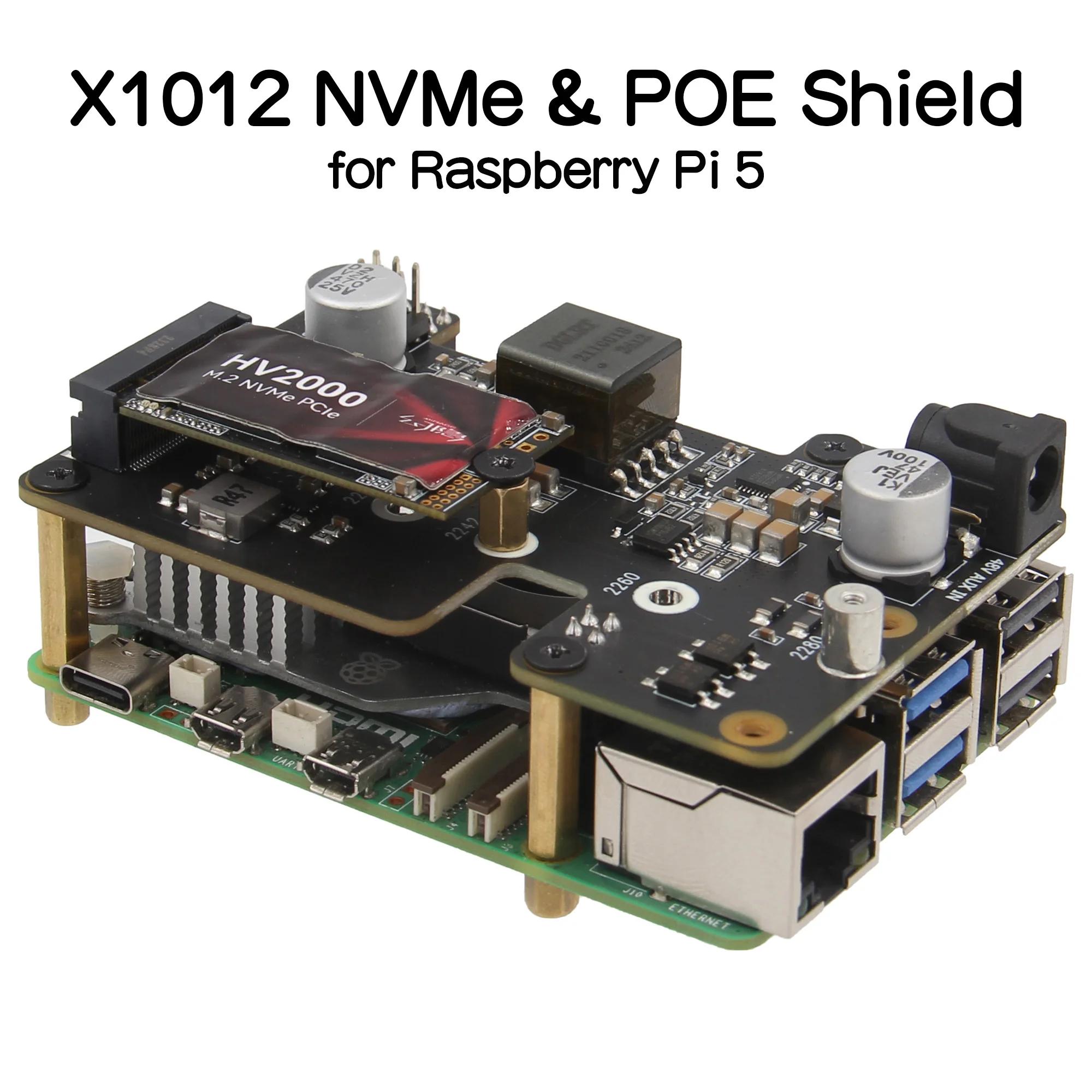 Geekbord PCIe to NVMe  POE ,   5 , X1012